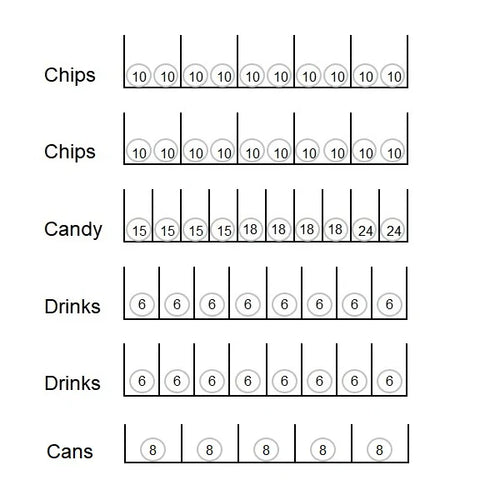 AMS 39 Outdoor Drink and Snack Combo Vending Machine